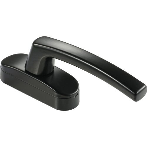 Изогнутая алюминиевая ручка для оконных рам створки