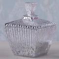 Square Glass Candy Jar Of Mercury Effect/Clear