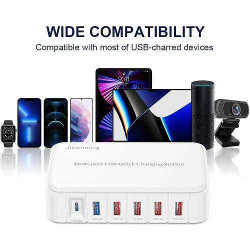 86-W-Multi-Port-Schnellladegerät mit intelligentem IC