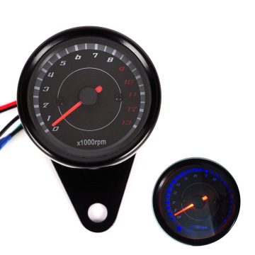Universal Motorcycle Tachometer Tacho Gauge Speedometer με LED Backlight Night Light Motorcle Mater Meter Accessories 12V