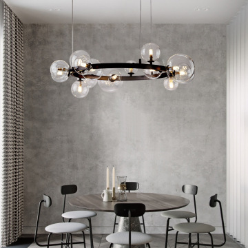 Luxury Nordic Modern Hotel Bedroom Decorative LED Chandelier