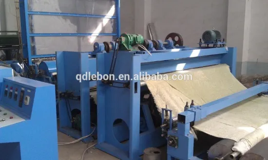 LBZC-III CE Certificate nonwoven needle punch carpet felt machine with oil system