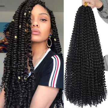 Passion Twist Hair African Fashion Synthetic Kinky Crochet Braiding Hair Extension Passion Twist Crochet Hair