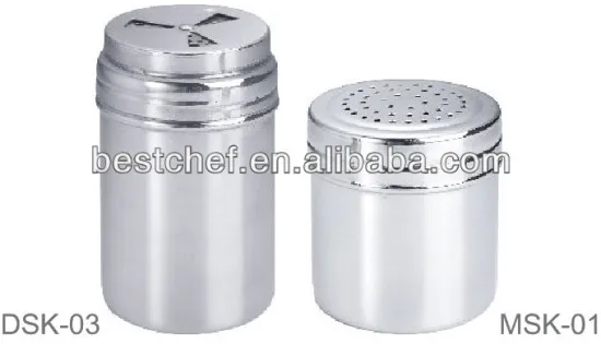stainless steel Economy mult function Shaker with whirling cover