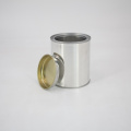 0.4L round tinplate can for chemicals