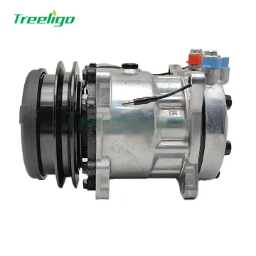 Universal 7H13 12V AC Air Compressor for Truck Air Conditioner
