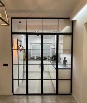 French Window Soundproof Casement Aluminium Windows