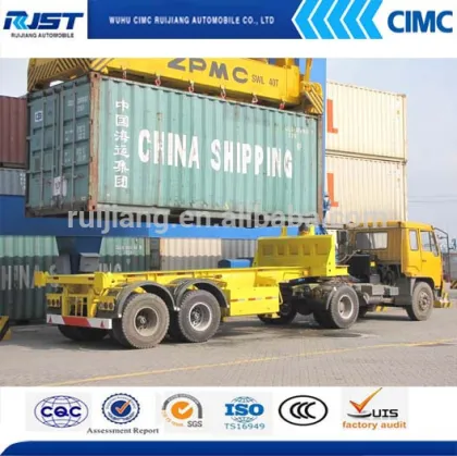 CIMC Flatbed dump semi-trailer