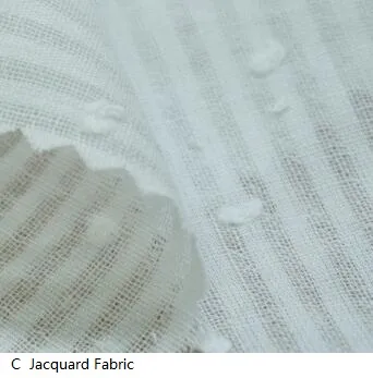 100% cotton Jacquard Fabric shirt or dress fabric