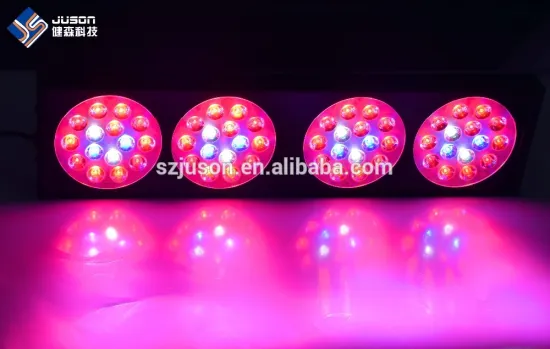 3W Chip Red Bule LED Plant Grow Light 180W Aluminum Housing With Secondary Lenses