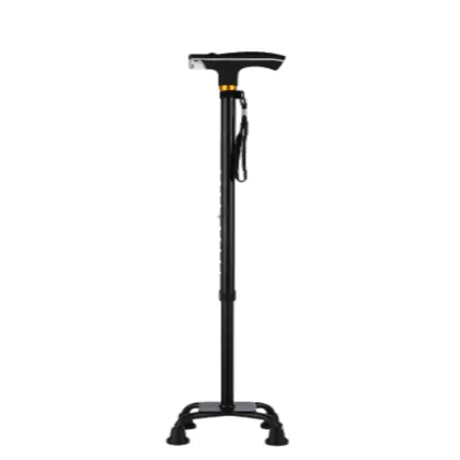 Elderly Trusty Cane LED Folding Walking Stick