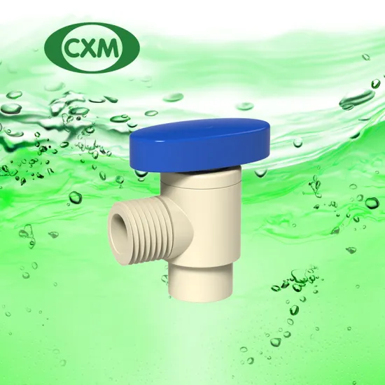 CPVC ASTM standard angle valve