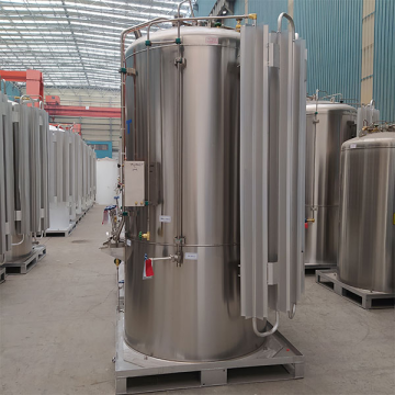 stainless steel liquid oxygen vacuum cryogenic storage tank