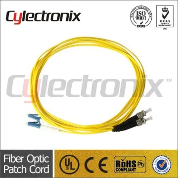 3M ST-LC SM Duplex Fiber Optic Patch Cord