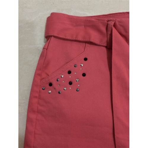 Lady's Casual Pant With Iron Stone