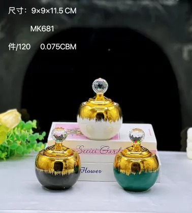 Portable Lotus Ceramic Incense Burner for Arabic Style Incense