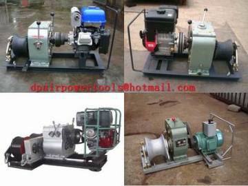 Asia Cable pulling winch, CABLE LAYING MACHINES,Cable bollard winch