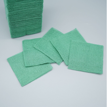 Medical use Cotton Green Gauze Sponge