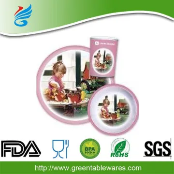 polypropylene dinner set,kids tableware set,kids dinnerware set