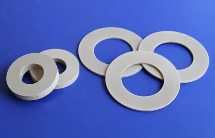 Oem / Odm Flat Ptfe Teflon Gaskets With Good Sealing Performance