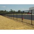 Hot Dipped Galvanized Chain Link Fence Of Factory