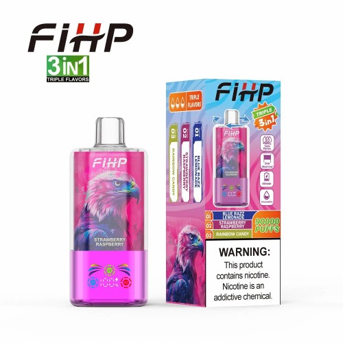 FHIP 90K พัฟ 3in1 vape แบบใช้แล้วทิ้ง