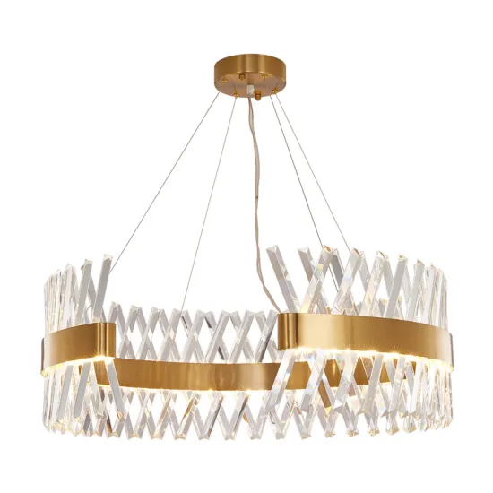 INSHINE Modern Crystal Metal Chandelier