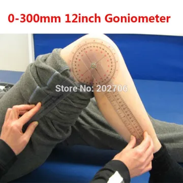 0-300mm 12inch Goniometer 300mm plastic protractor Medical ruler angle ruler body angle measure gauge