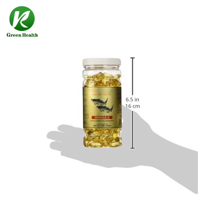 OEM/ODM best price alaska deep sea omega 3 fish oil softgel capsules