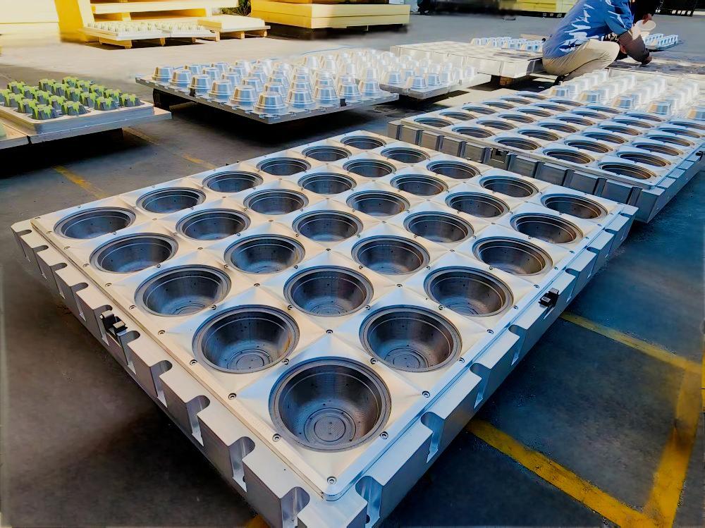 Pulp food box mold steady aluminum alloy mold