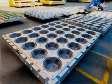 Pulp food box mold steady aluminum alloy mold