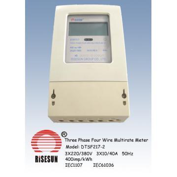 Electric Meters,Multirate Meters with Three Phase Four Wire