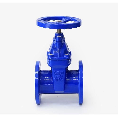 Válvula de puerta de brida de hierro dúctil