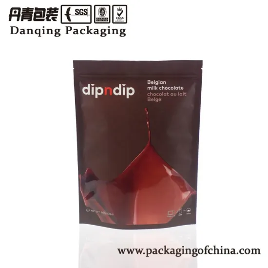 Food supplement zipper packaging bag