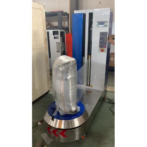 airport luggage wrapping machine with HMI function