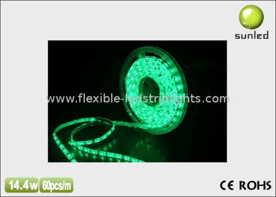 High Lumen 14.4w/m Flexible Led Strip Lights 5050 / 3528 Smd Led