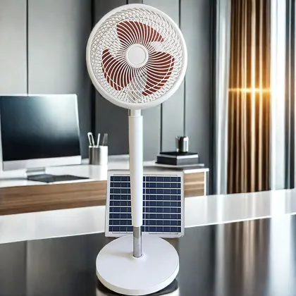 Energy-Efficient Solar Stand Fan with Multistage Control