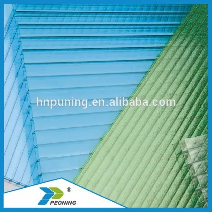 100% GE BAYER RAW MATERIALS Polycarbonate hollow sheet