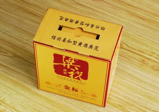 Custom Printed Disposable Drawstring Paper Food Packaging Boxes