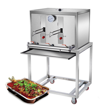 Commercial Stainless Steel BBQ Grill Machine for Fish Roasting and Drying
