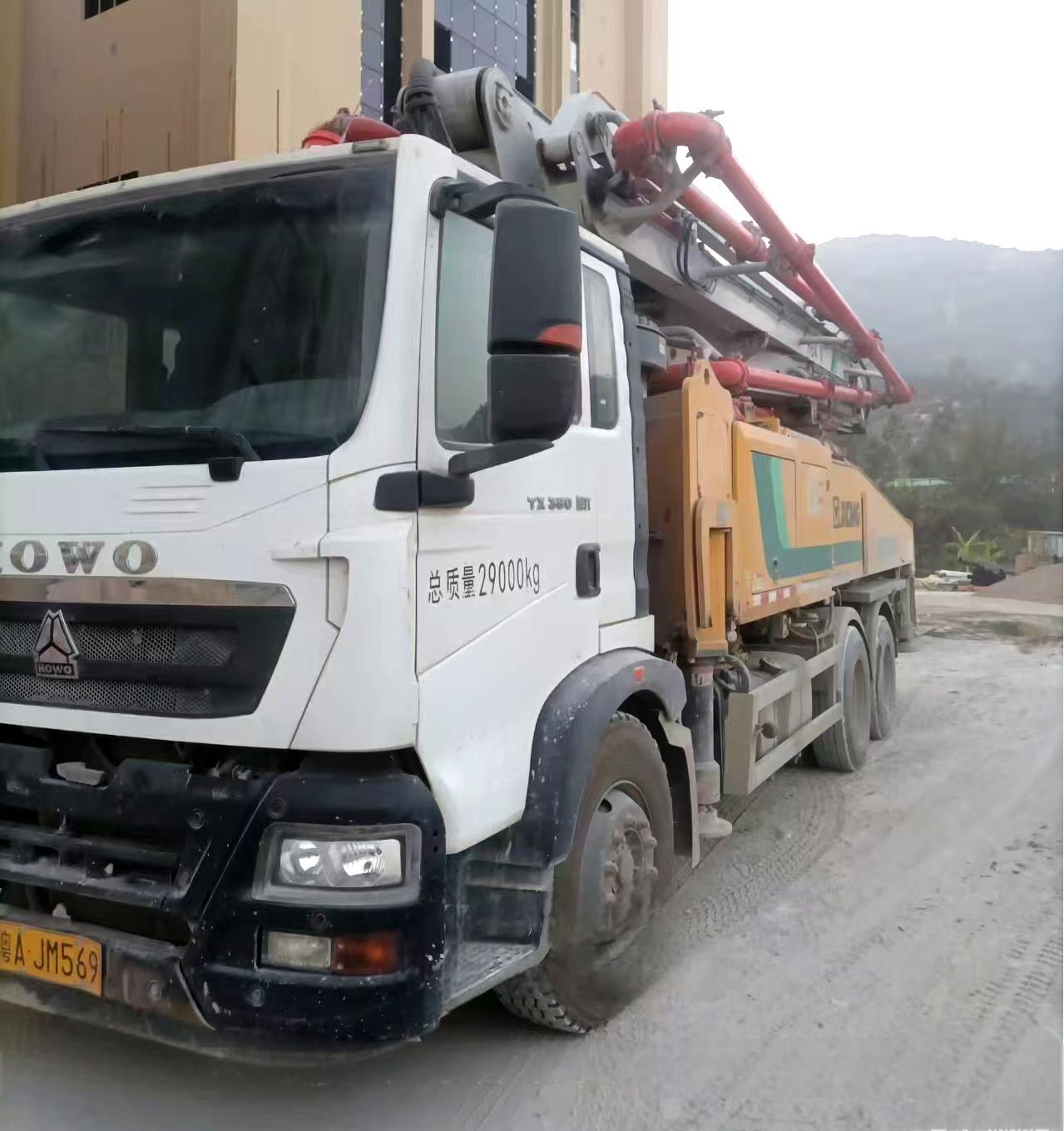 used concrete pump trailer for sale