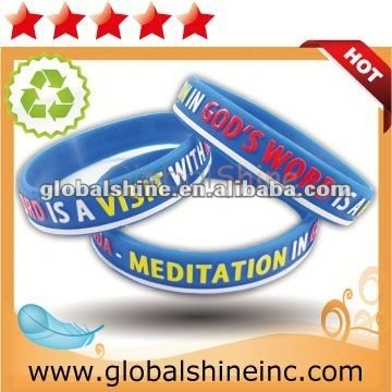 creative silicone wristband