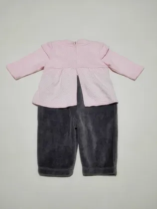 pink baby clothes kids girls outfits autumn tops+pants spring set 18-24 M