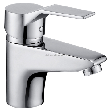 Chrome Finishing Deck Mounted Basin Faucet - X8221B1 Brass Material