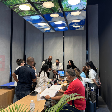 ECOJAS Modern LED Pendant Light for Schools and Offices