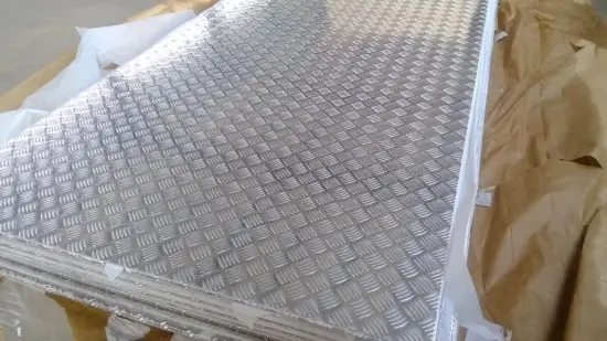 stucco embossed aluminum plate in orange peel pattern