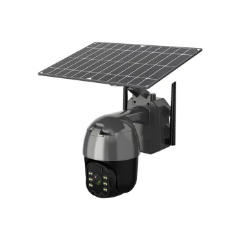 4G Solar Camera 4MP 2MP LTE Tuya APP Powered Solar Panel Network Camera
