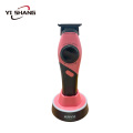 Aparador de cabelo sem escova profissional rosa preto