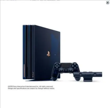 Sony PS4 Pro 2TB 500 Million Limited Edition Console Bundle