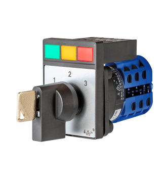 Interruttore a camma LW38D 16A con luce e chiave